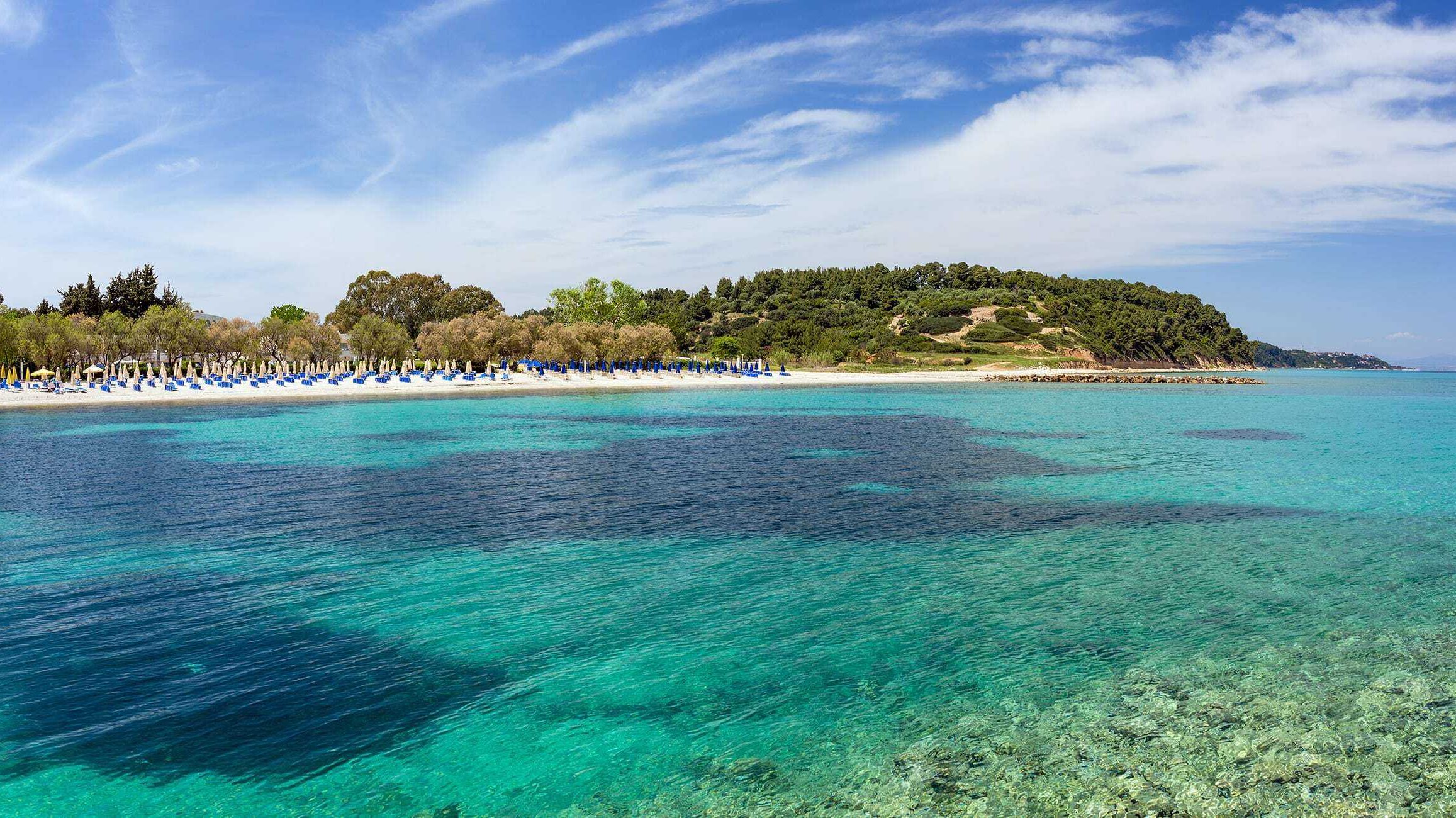 Halkidiki obala Grčka Kassandra i Sithonia