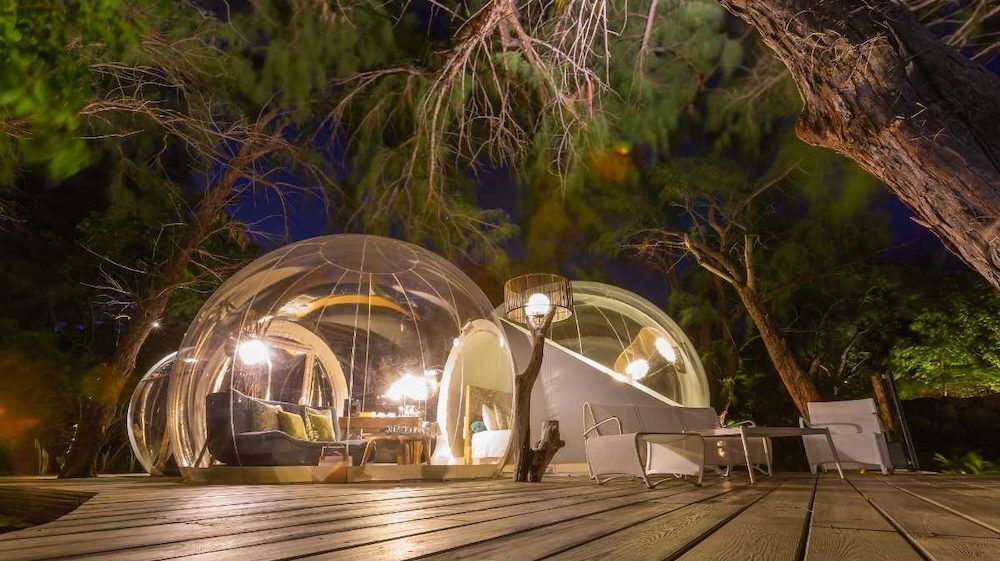 Bubble Lodge na Mauricijusu – noćenje pod zvijezdama u prozirnoj kupoli