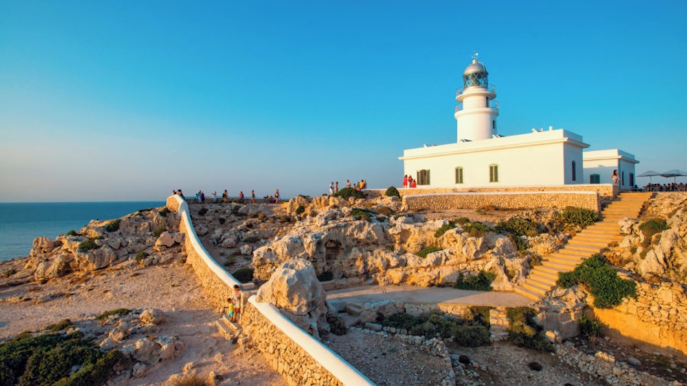 Cap de Cavalleria Menorca – svjetionik i zalazak sunca
