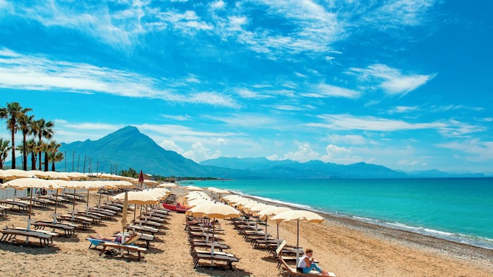 Campofelice di Roccella plaža Sicilija