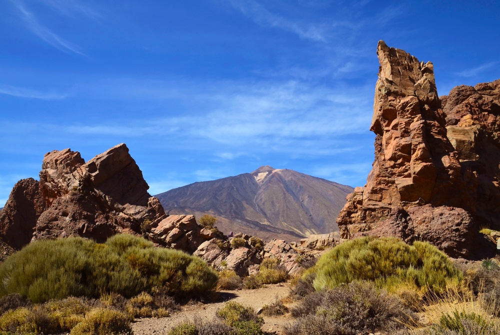 Tenerife s vulkanskim krajolikom, prirodom i pogledom na otok