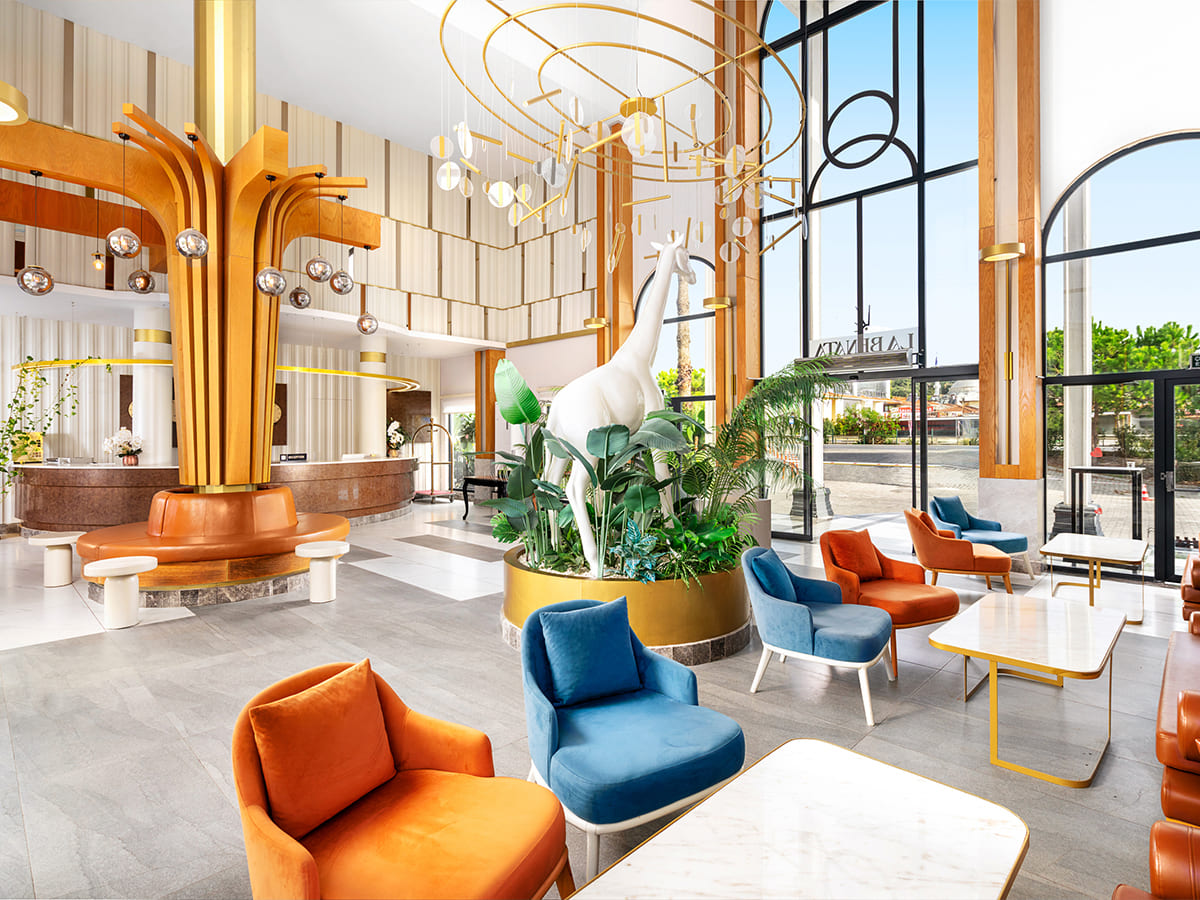 Interijer hotela alltoura Club Hotel La Benata u Turskoj