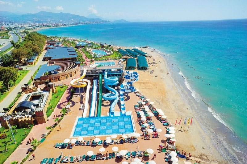 Antalya all inclusive hotel bazeni