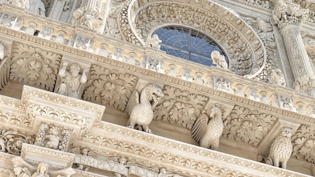 Lecce barokna arhitektura Apulija