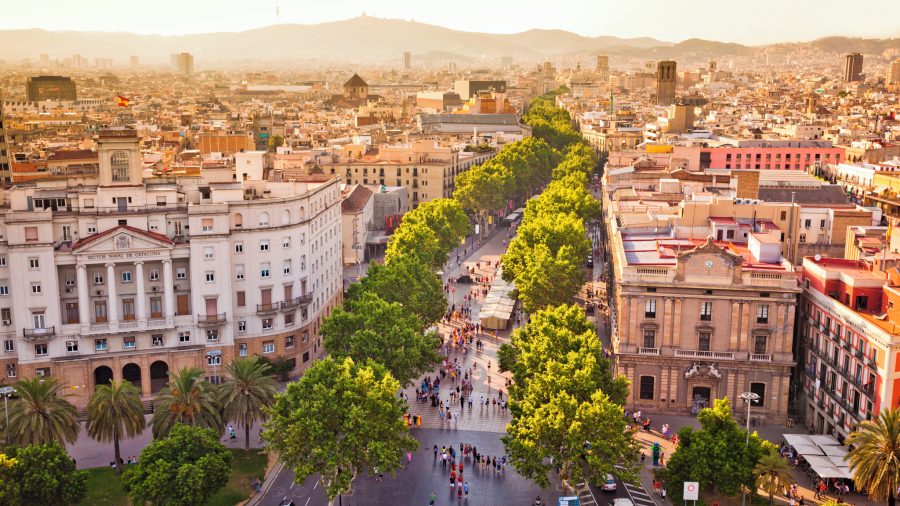 La Rambla u Barceloni – živahna gradska šetnica