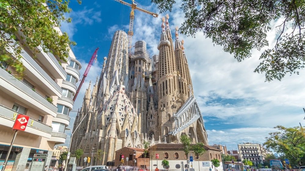 Sagrada Familia interijer