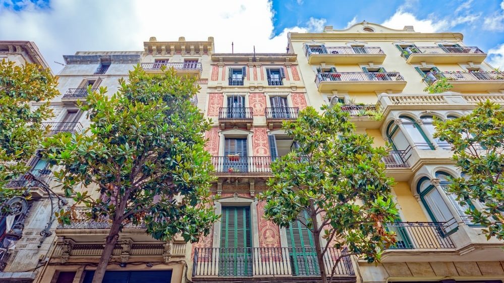 ulice Barcelone