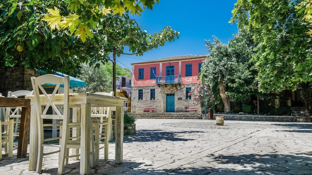 Tradicionalno selo na Halkidikiju