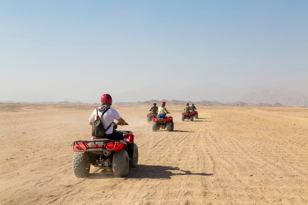 Hurghada – quad safari i vožnja ATV vozilima kroz pustinju