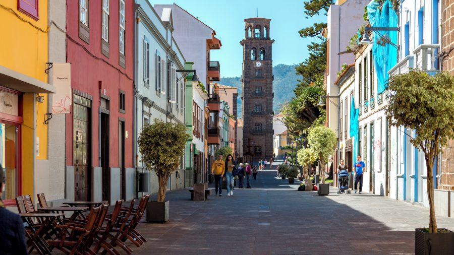 UNESCO grad La Laguna na sjeveru Tenerifea